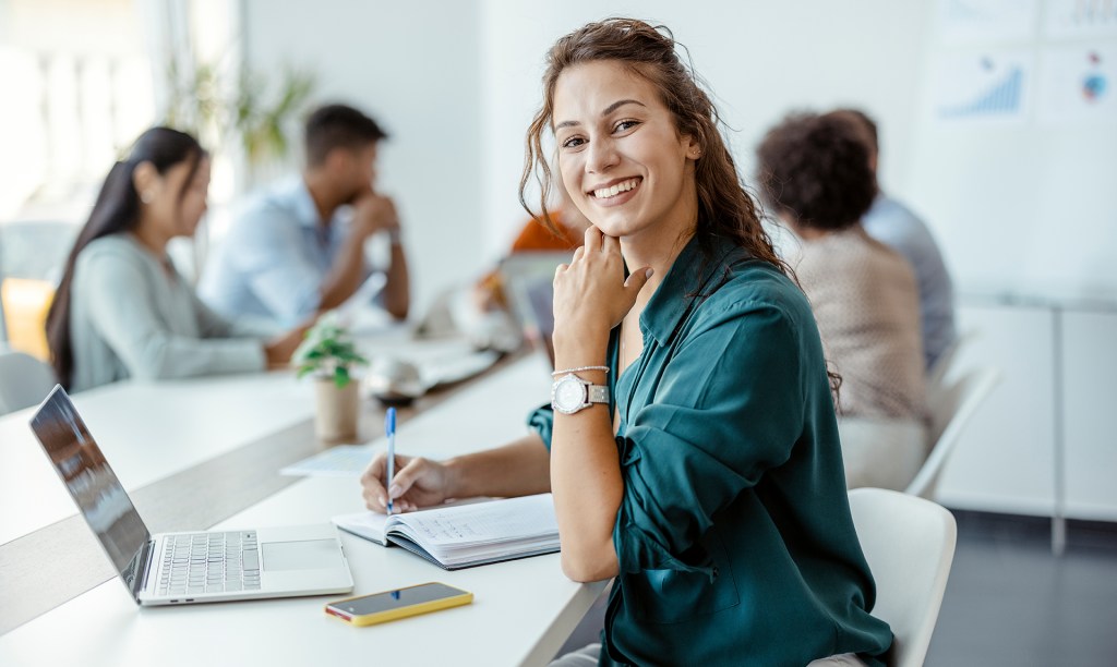 Mujer trabajando