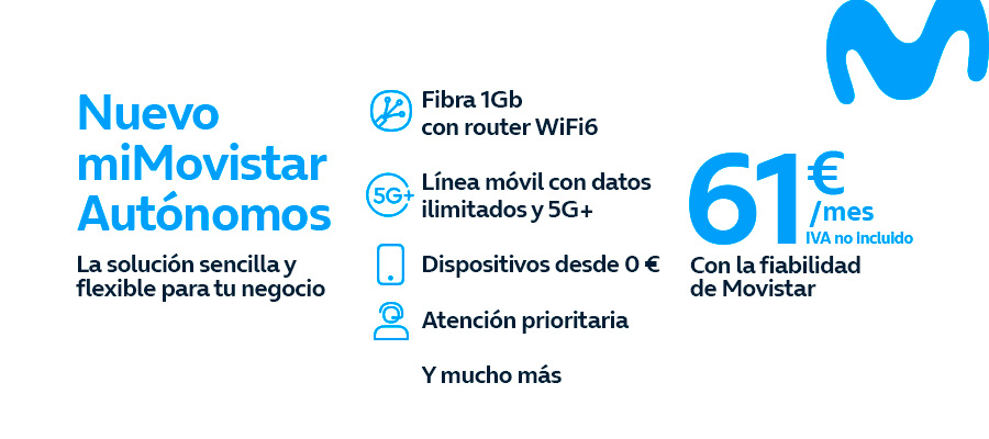 miMovistar Autónomos oferta