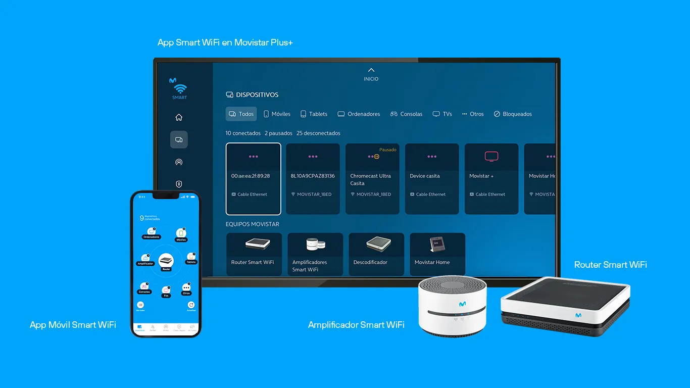 Configurar amplificador smart wifi movistar sale
