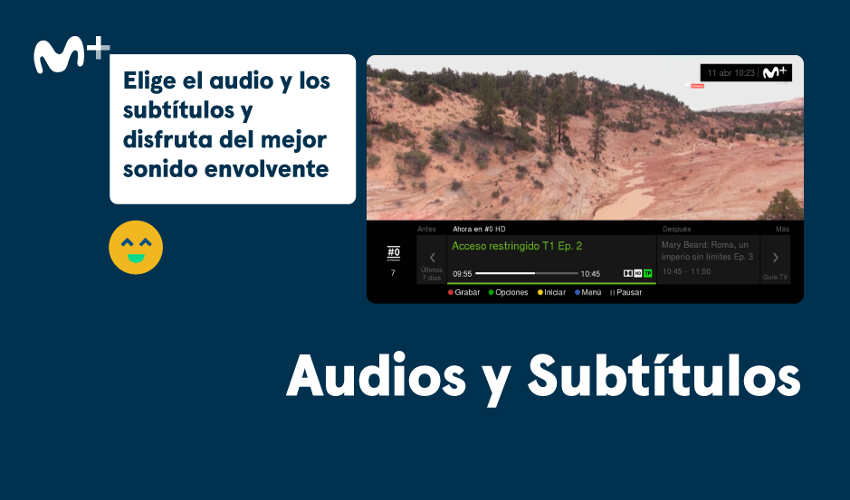 Audio Y Subtitulos Disfruta Del Mejor Sonido Envolvente Guia Rapida Movistar